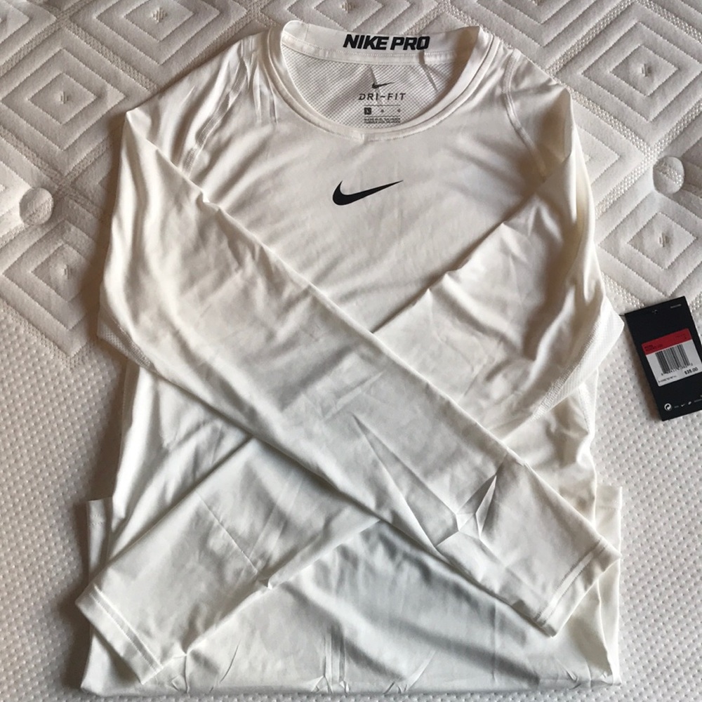 Nike Pro Dri-Fit Long Sleeve Shirt Size L